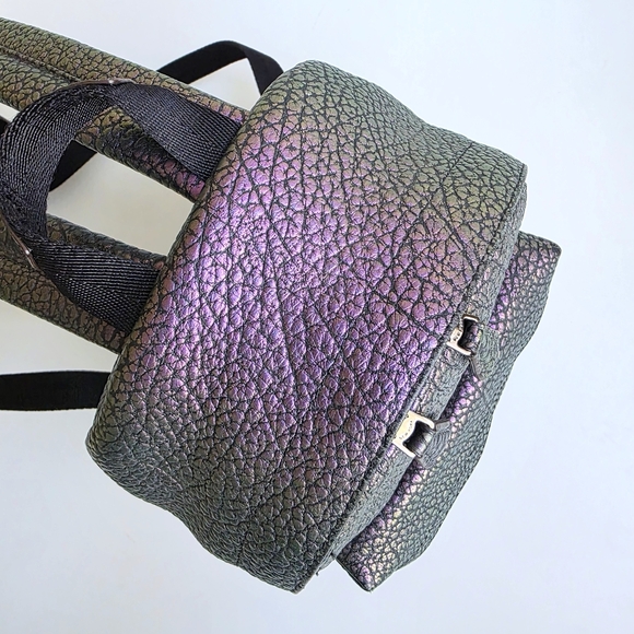 coach backpack campus 40715 23 Metallic Berry Balilene Top Closure NWT Coach Black Charles Leather